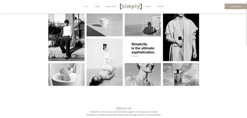 Simply PR Website